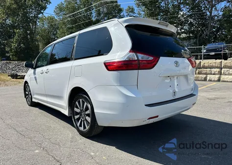 2018 Toyota Sienna Le из США, поврежденный, VIN 5TDJZ3DC2JS193797